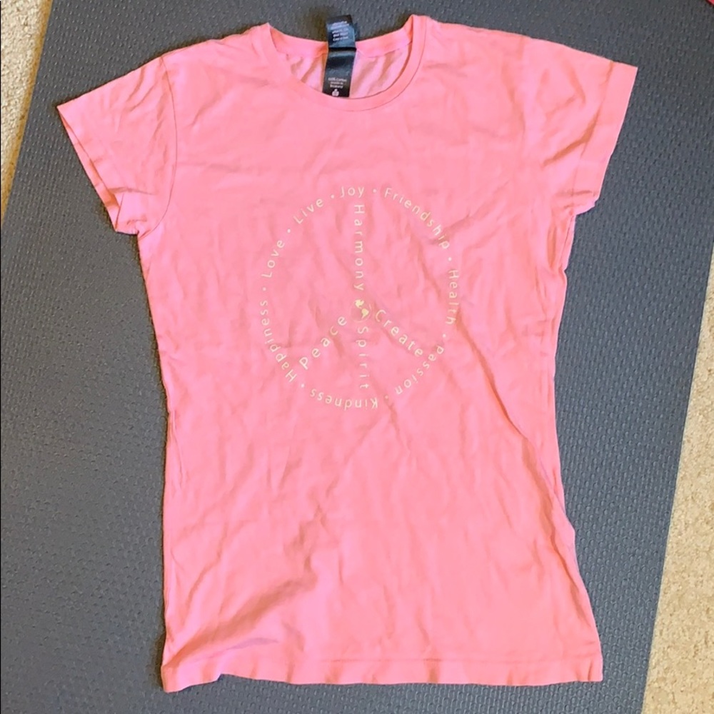 100% Organic Cotton Tee with Capped sleeves